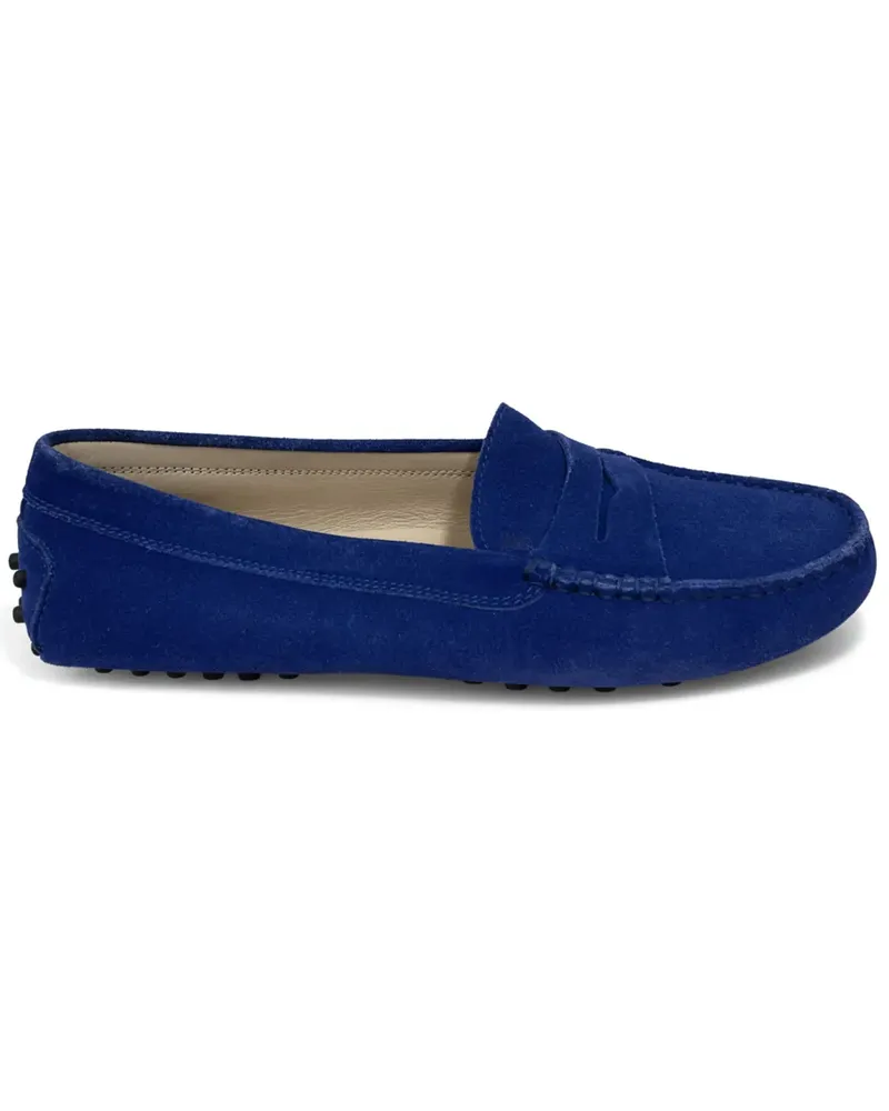 TOD'S suede penny loafers - Blau Blau