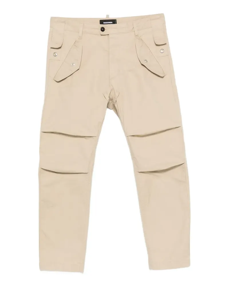 Dsquared2 Hose mit Klappentasche - Nude Nude