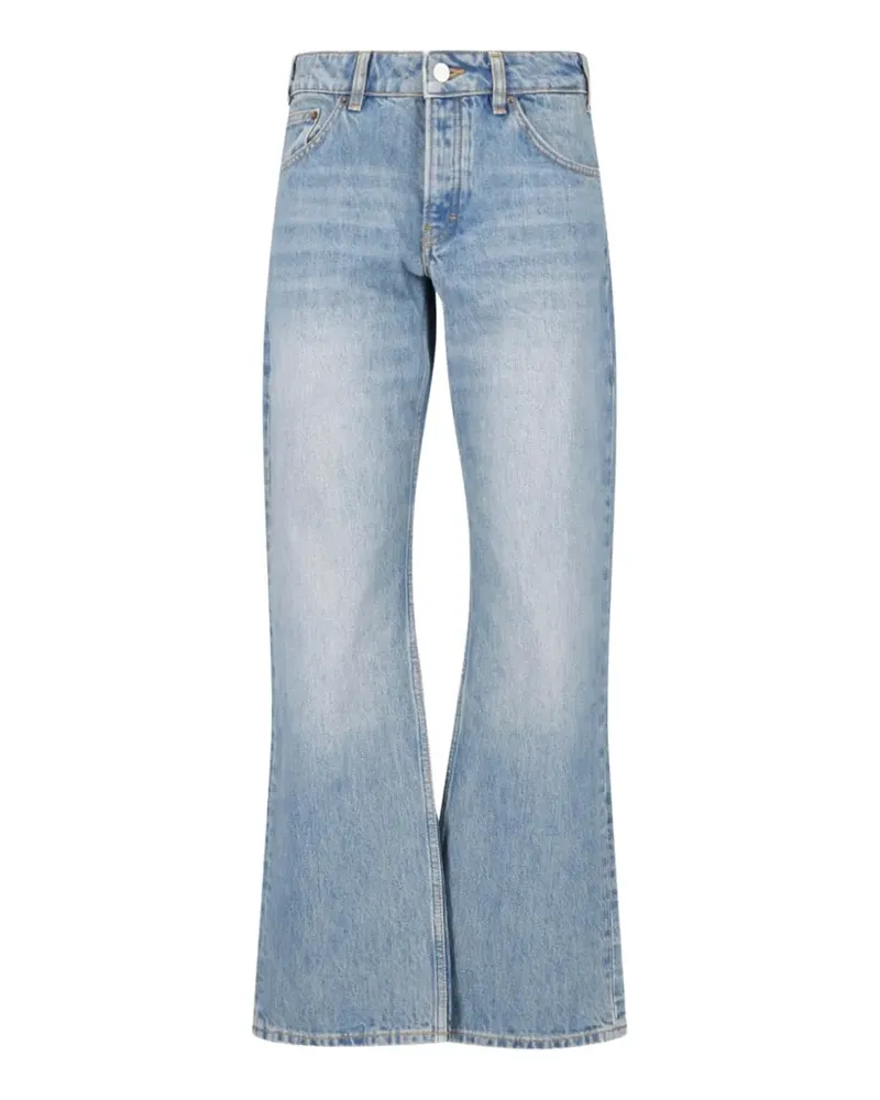 JEANERICA Kyoto washed straight-leg jeans - Blau Blau
