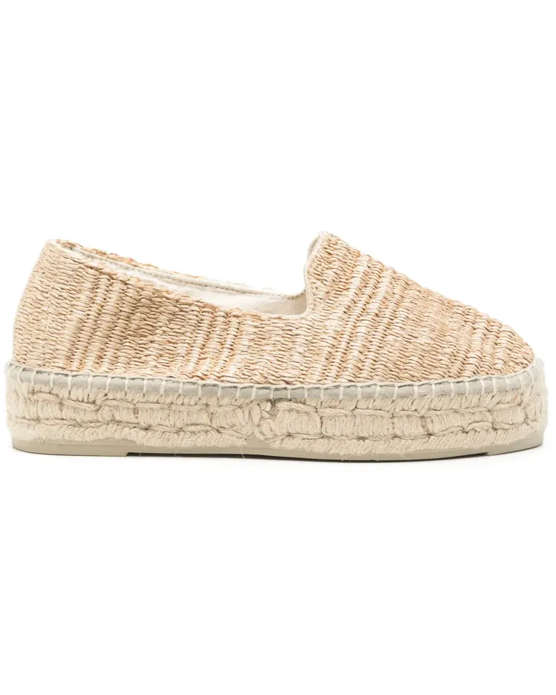 Manebí Double Sole Espadrilles - Nude Nude