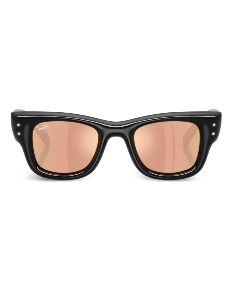 Ray Ban x A$AP Rocky Wayfarer Puffer Crystal Edition Sonnenbrille - Schwarz Schwarz