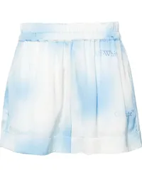 OFF-WHITE Shorts mit Farbverlauf Blau