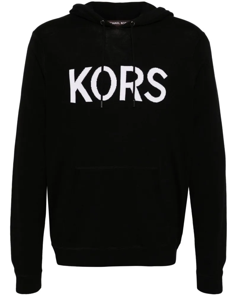 Michael Kors Gestrickter Intarsien-Pullover - Schwarz Schwarz
