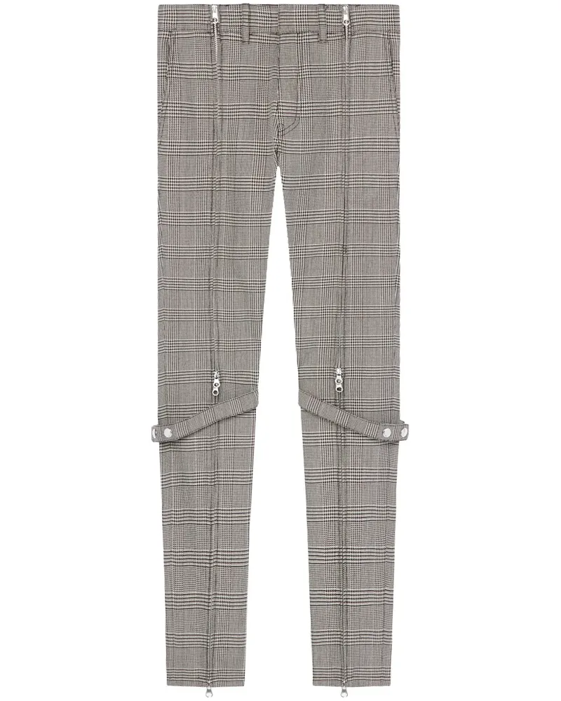 Courrèges Hose mit Reißverschlussdetail - Schwarz Schwarz