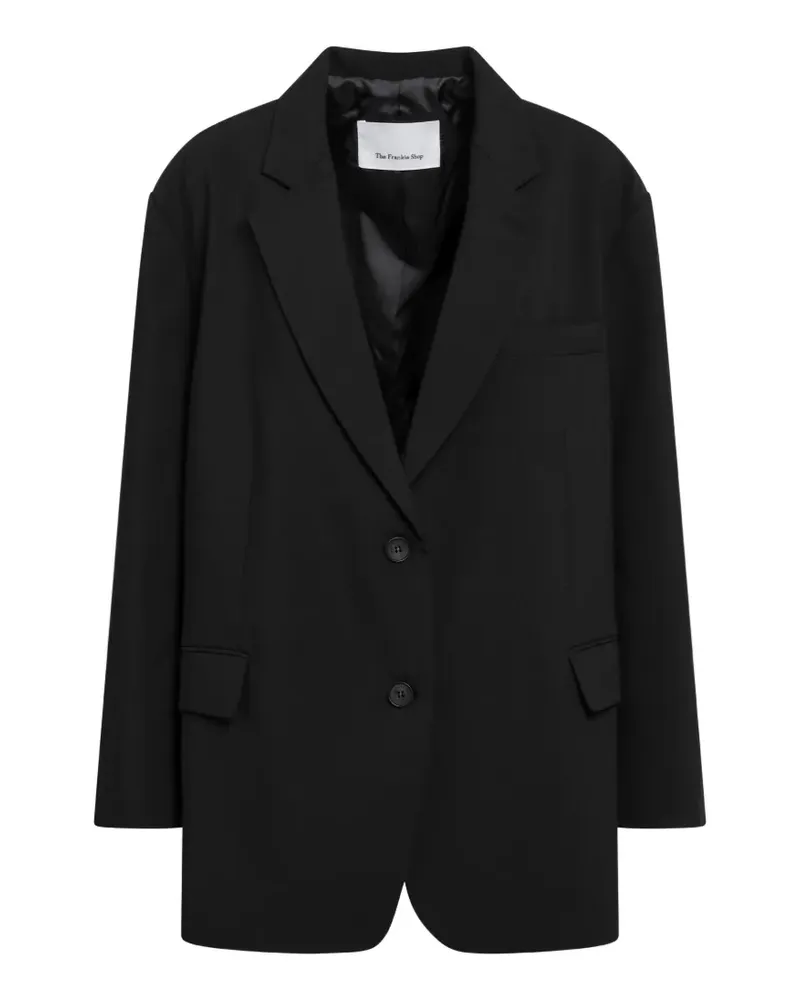 FRANKIE Shop Bea single-breasted blazer - Schwarz Schwarz