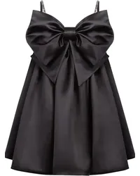 Nina Ricci Kristallverziertes Minikleid Schwarz