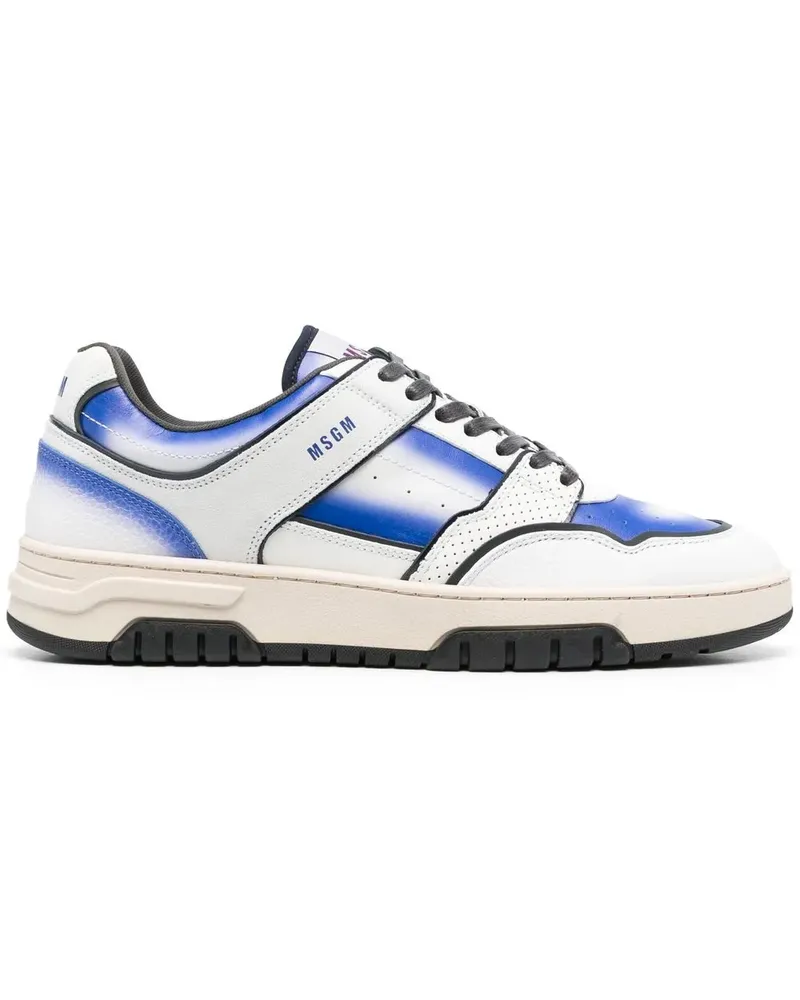 MSGM Klassische Sneakers - Blau Blau