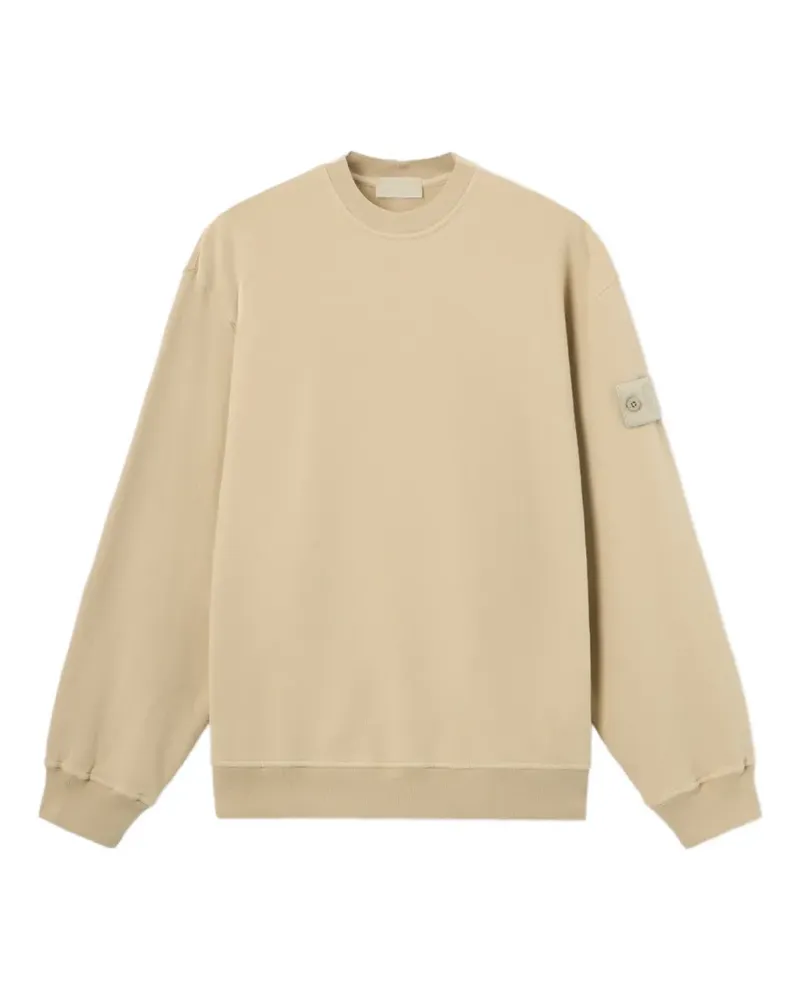 Stone Island Pullover mit Logo-Patch - Nude Nude