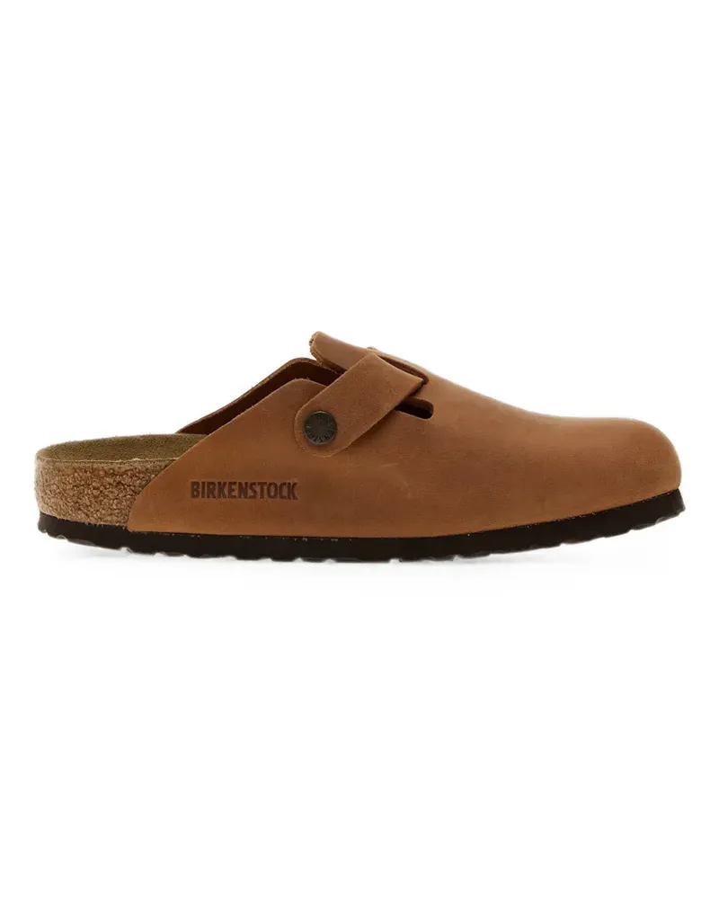 Birkenstock Boston buckle-fastening mules - Braun Braun