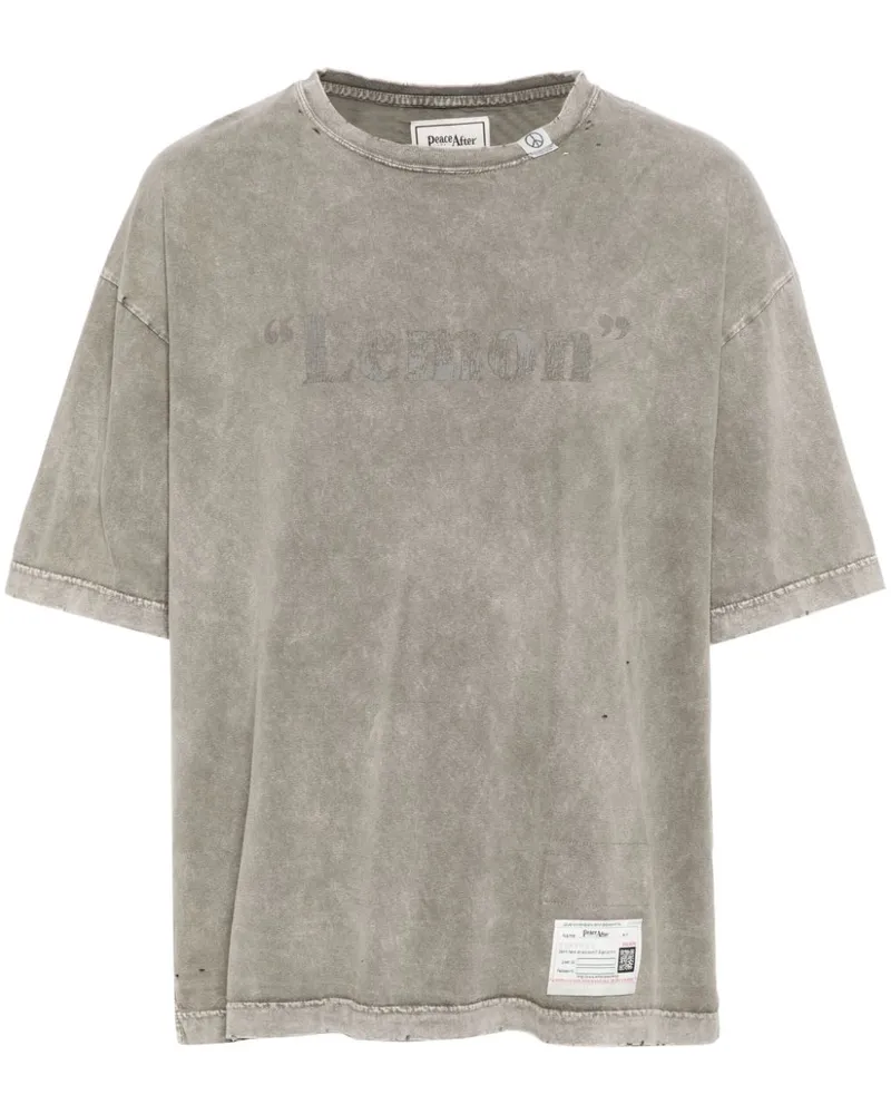 MIHARAYASUHIRO x Peace and After Lemon T-Shirt Grau