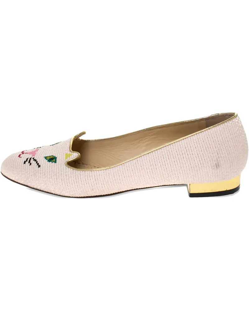 Charlotte Olympia 2024 pre-owned Ballerinas - Nude Nude