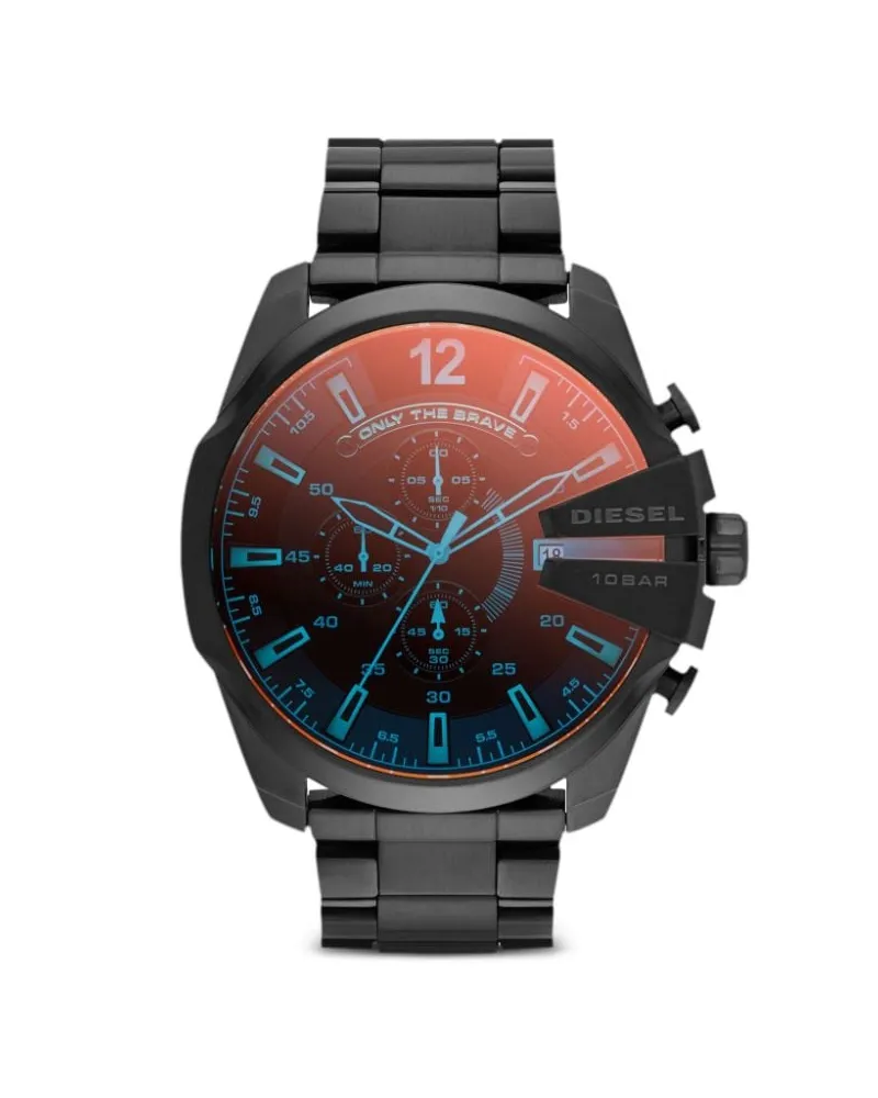 Diesel Dz4318 Mega Chief Chronograph 51mm - Rot Rot