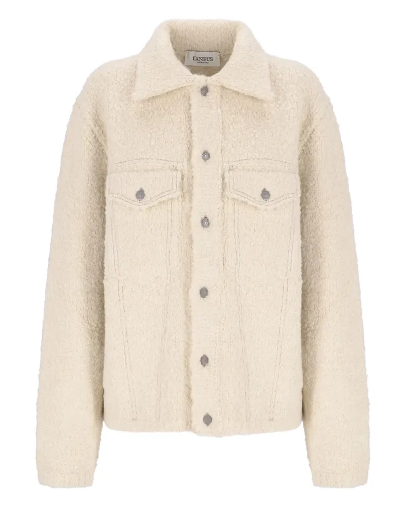 Laneus Strickjacke mit Knöpfen - Nude Nude