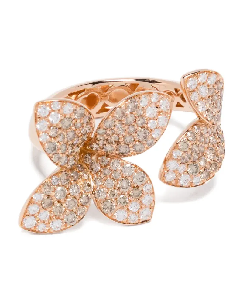 Pasquale Bruni 18kt Giardini Segreti Rotgoldring mit Diamant Gold