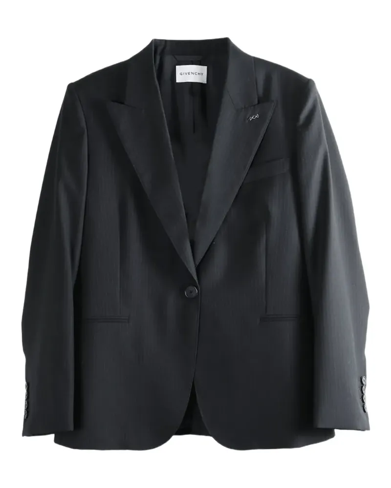 Givenchy single-breasted blazer - Schwarz Schwarz