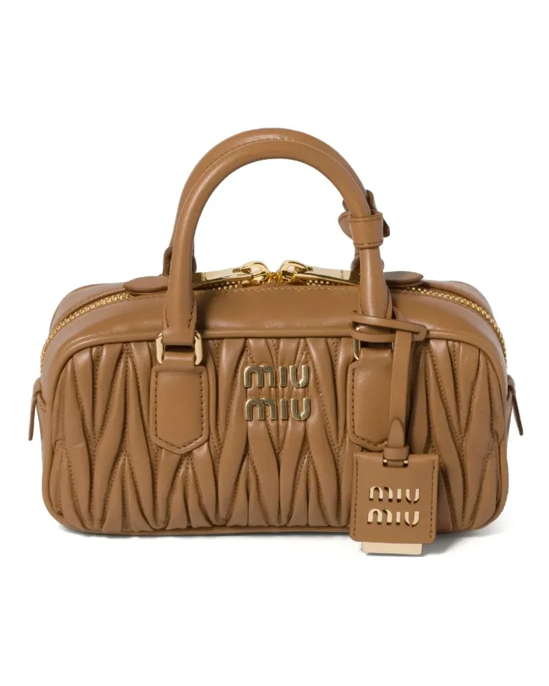 Miu Miu Arcadie Tote Bag - Braun Braun