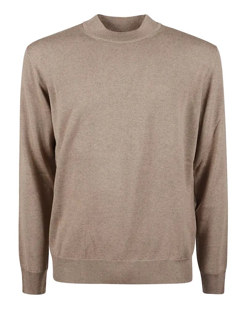 Altea Wollpullover mit gerippten Details - Nude Nude
