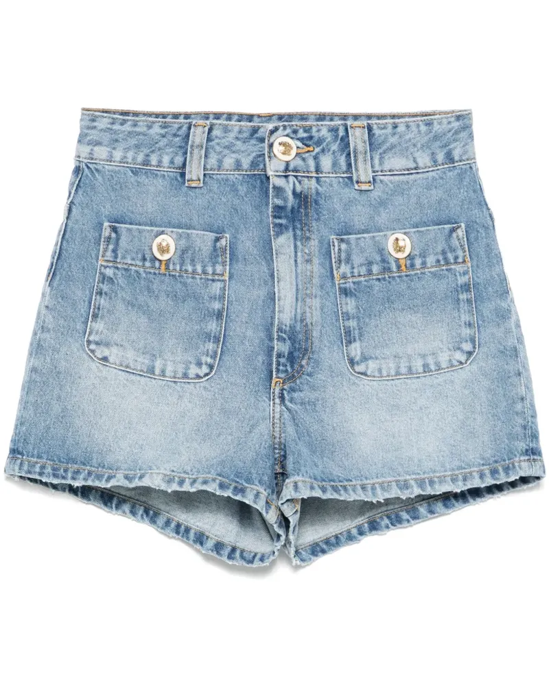 Sandro Jeans-Shorts mit aufgesetzten Taschen - Blau Blau