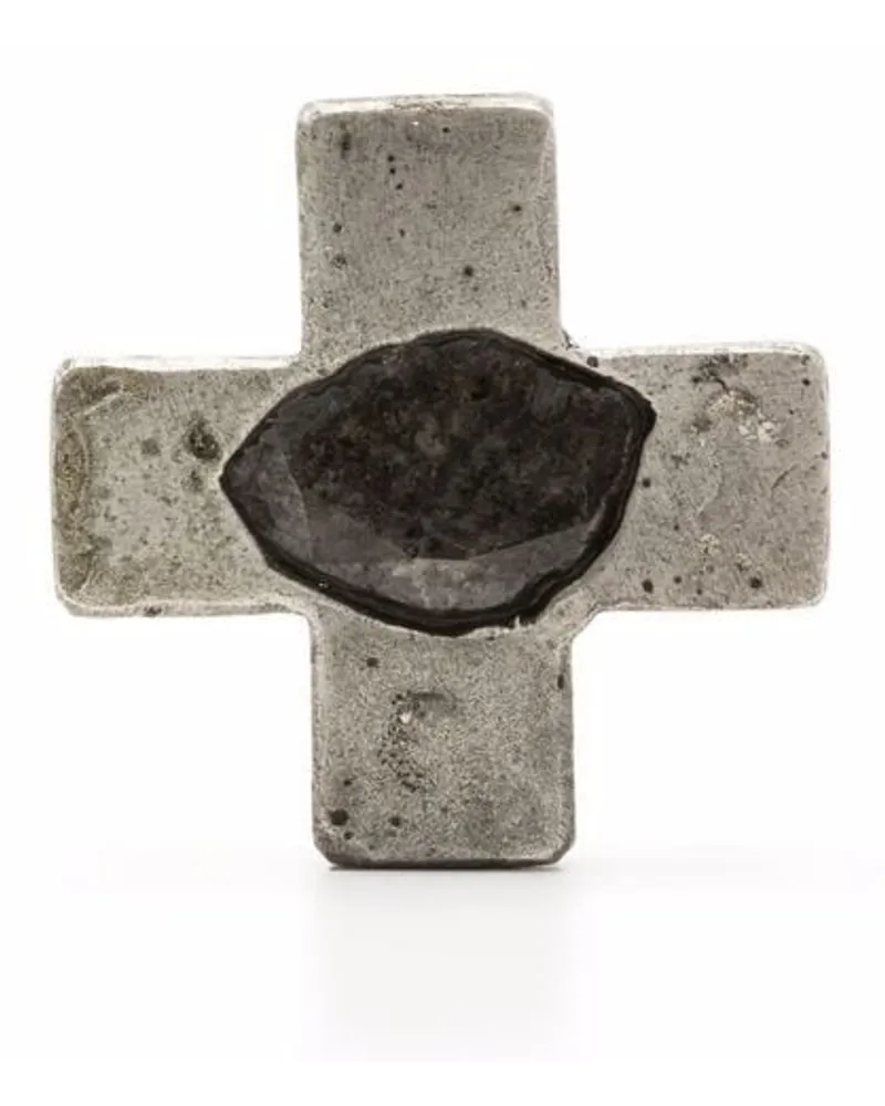 Parts Of Four Ohrring mit Kreuz 12mm - Silber Silber