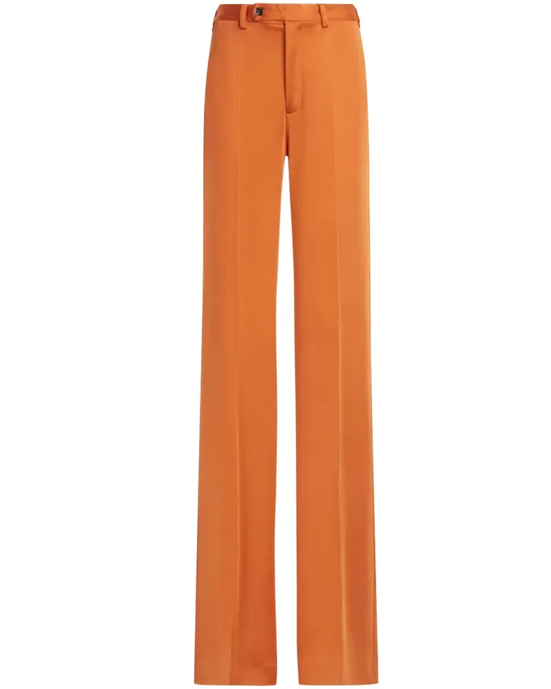 Marni Gerade Hose mit Bügelfalten - Orange Orange
