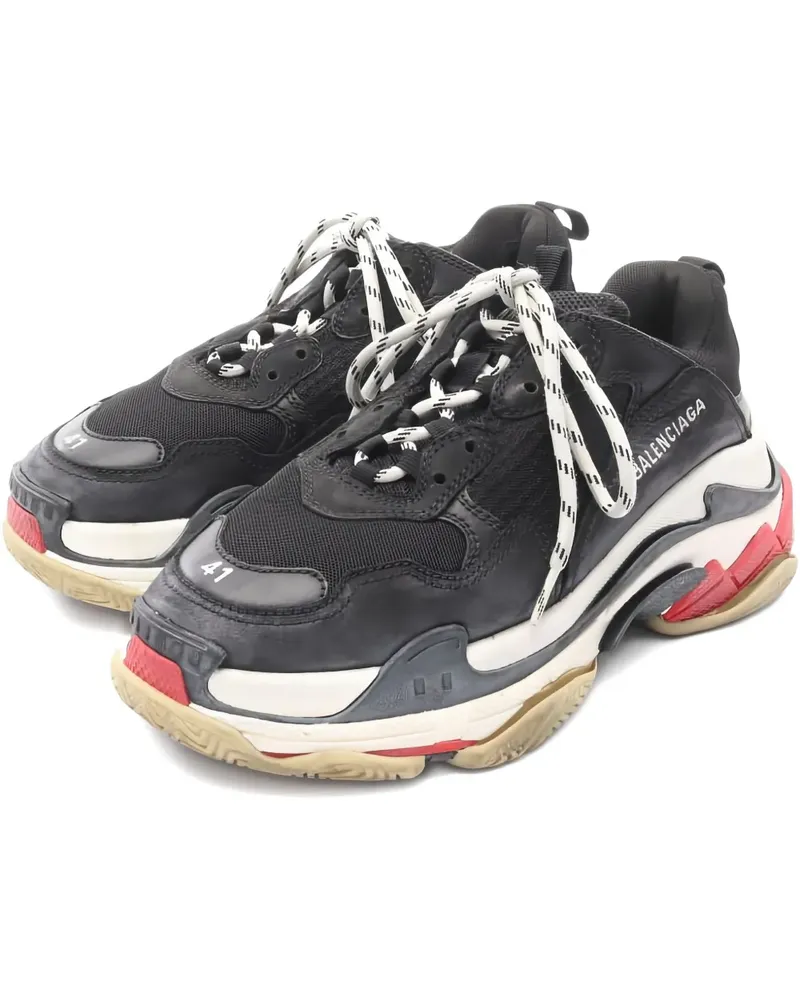 Balenciaga 2000s Triple S Sneakers - Schwarz Schwarz