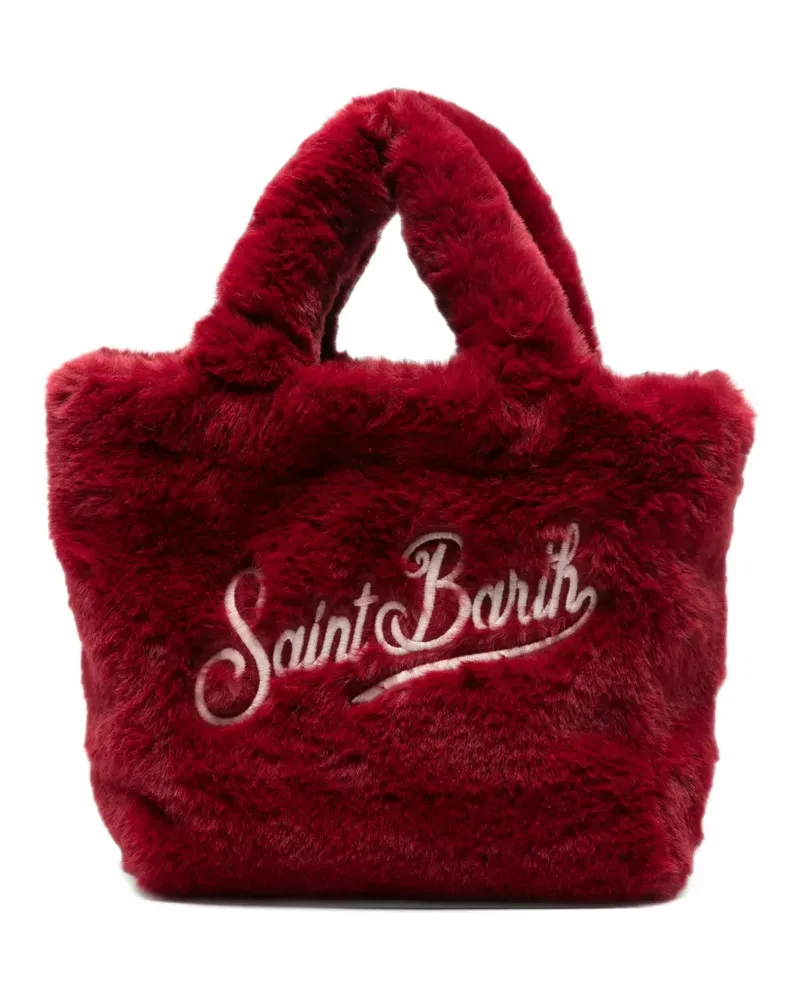 MC2 Saint Barth Vanity faux-fur tote bag - Rot Rot