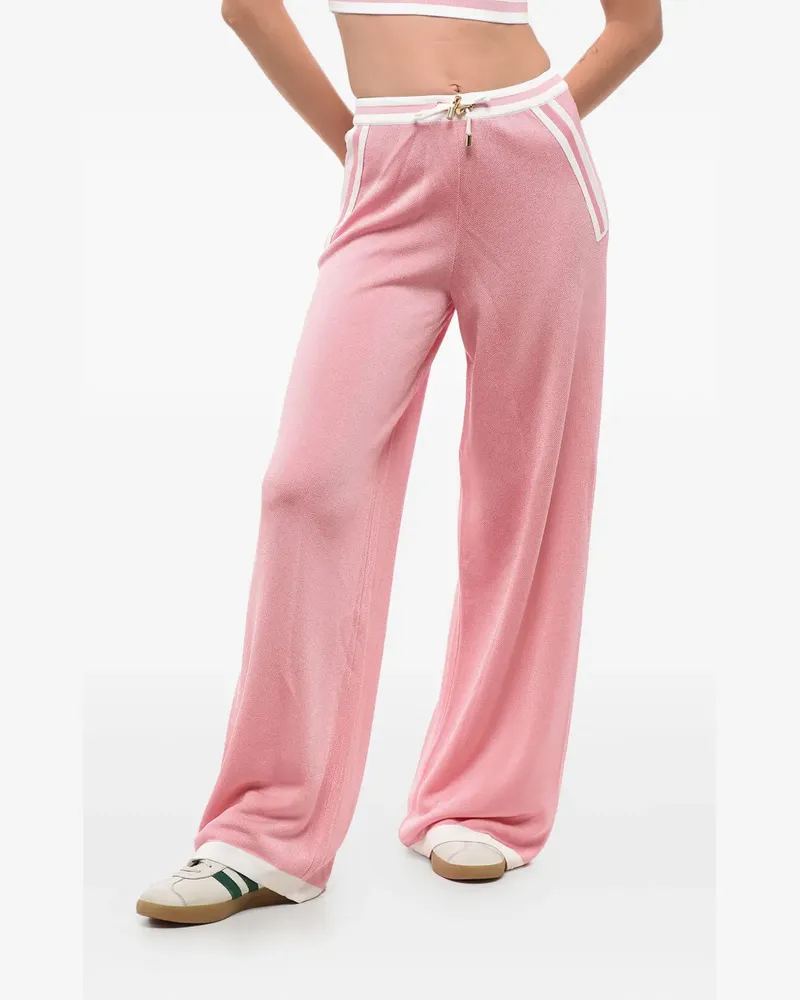 Balmain Hose mit elastischem Bund - Rosa Rosa