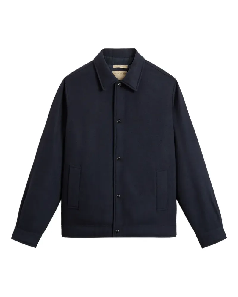 Woolrich Geknöpfte Hemdjacke - Blau Blau