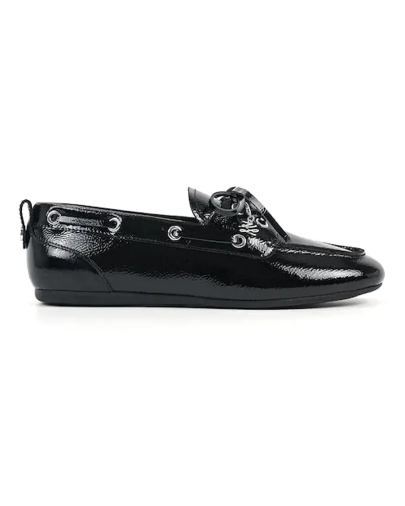 Karl Lagerfeld lace-up loafers - Schwarz Schwarz