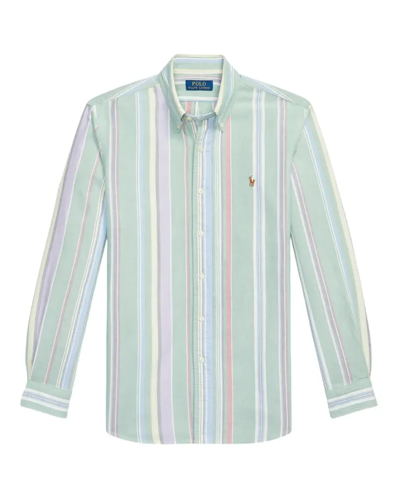 Ralph Lauren striped long-sleeve shirt - Grün Grün