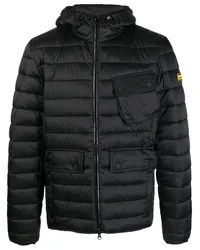 Barbour Gefütterte Kapuzenjacke Schwarz