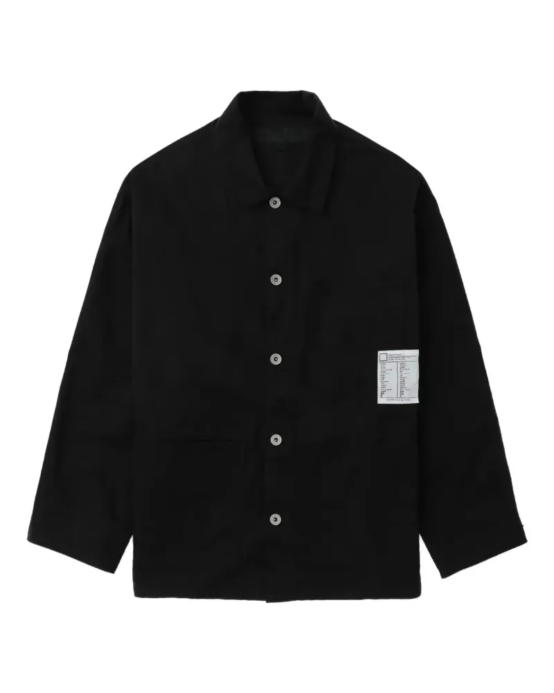 Neighborhood Jacke mit aufgesetzten Taschen - Schwarz Schwarz