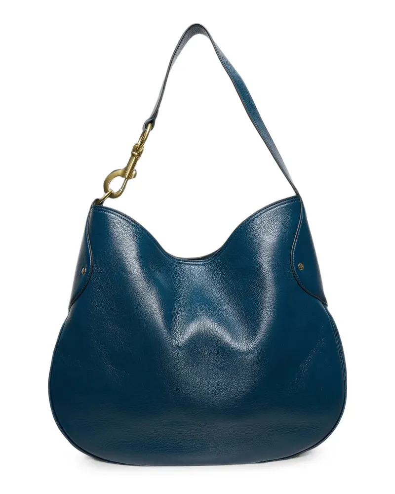 Mulberry Hackney Schultertasche - Blau Blau
