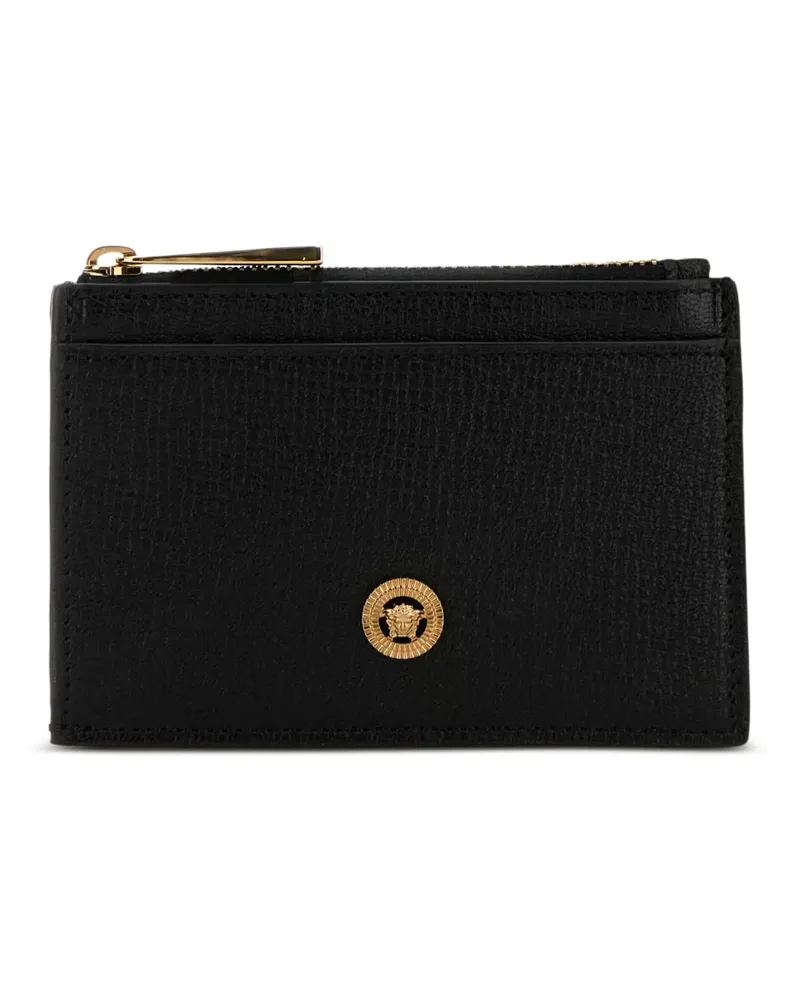 Versace Kartenetui mit Logo - Schwarz Schwarz