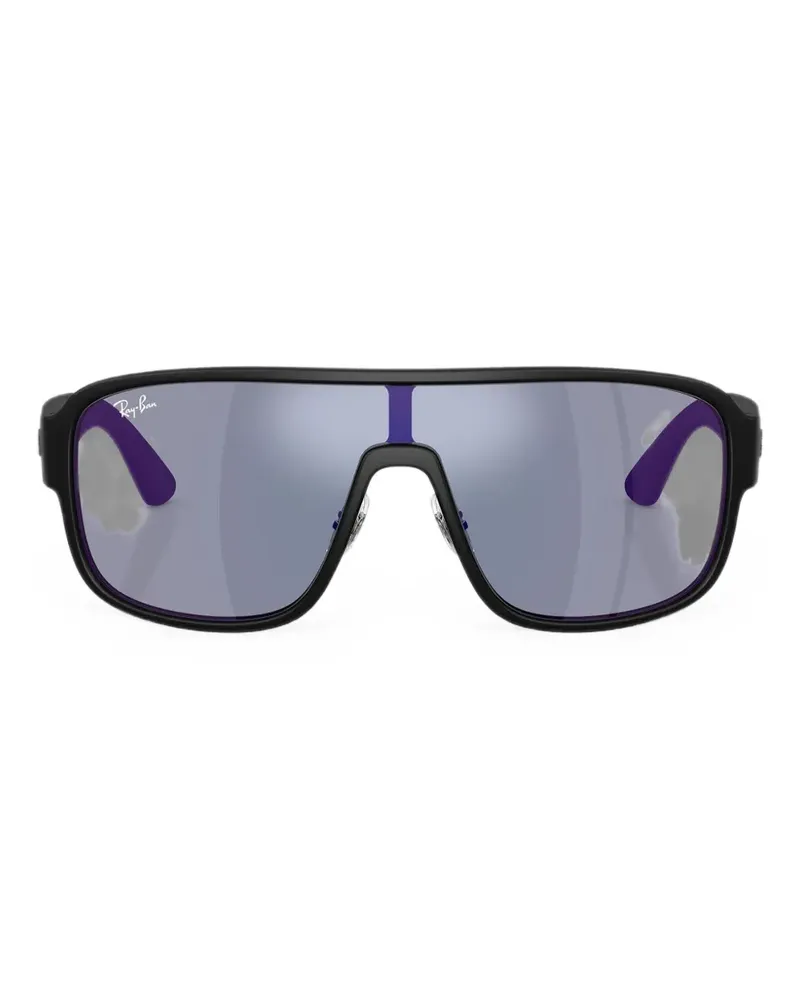 Ray Ban Sonnenbrille mit geometrischem Gestell - Schwarz Schwarz