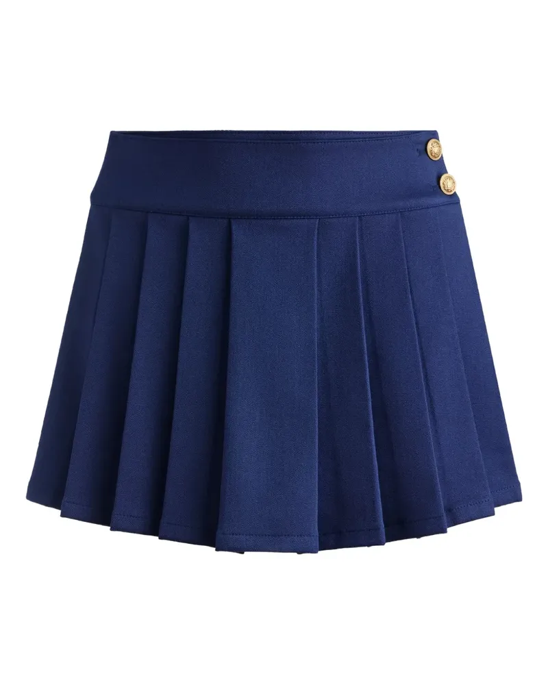 Alice + Olivia Noah Minirock mit Falten - Blau Blau