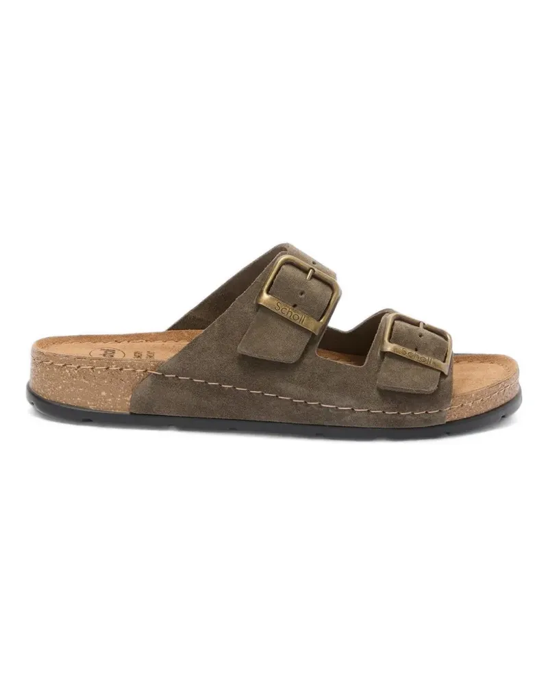 Scholl Bora Sandalen mit Schnallenverschluss - Grün Grün