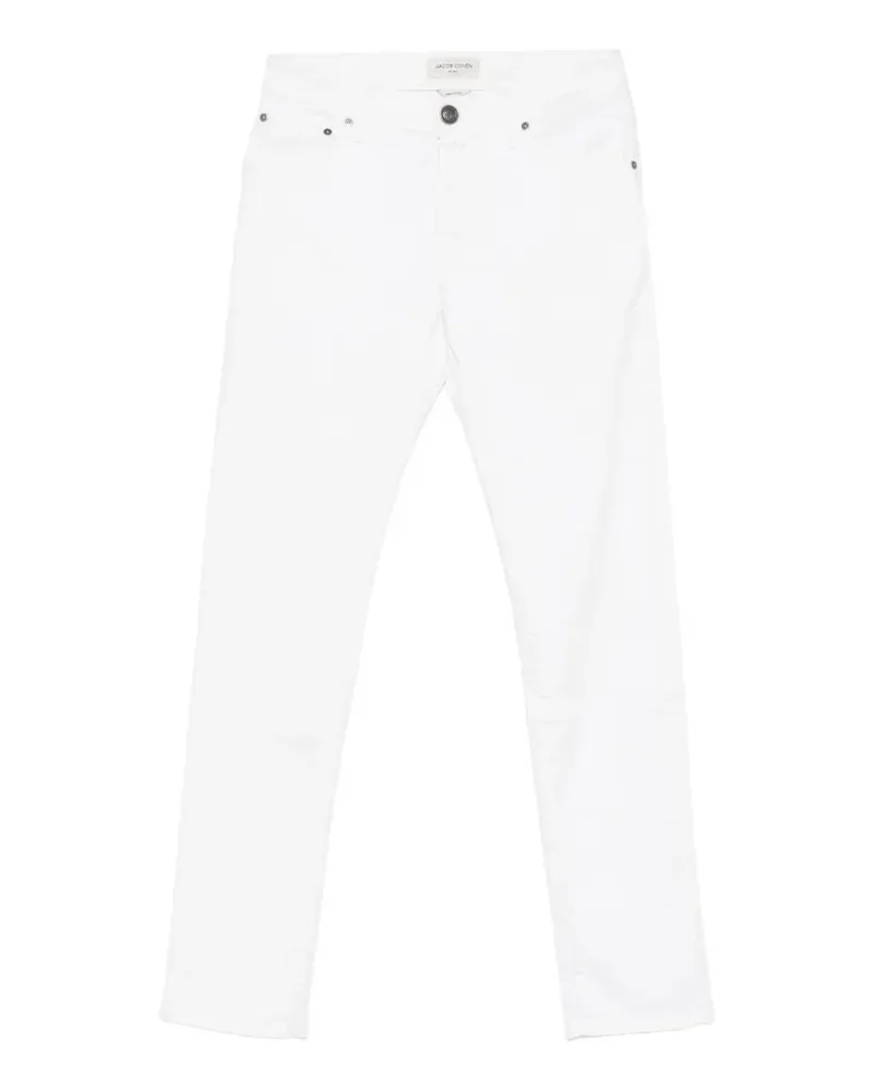 Jacob Cohën slim-fit jeans - Weiß Weiß