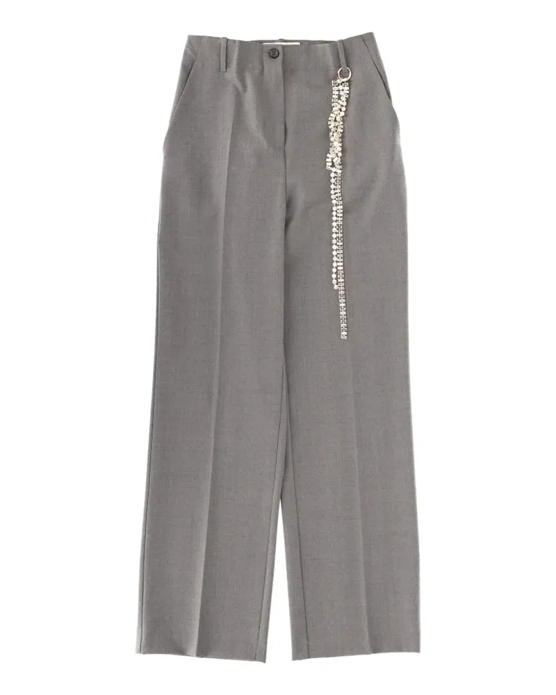 Circus Hotel embellished-detail trousers - Grau Grau
