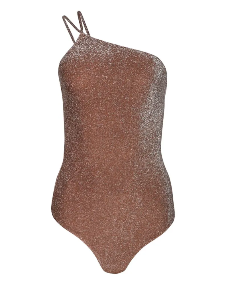 Johanna Ortiz Fire Ritual One-Shoulder-Badeanzug - Braun Braun