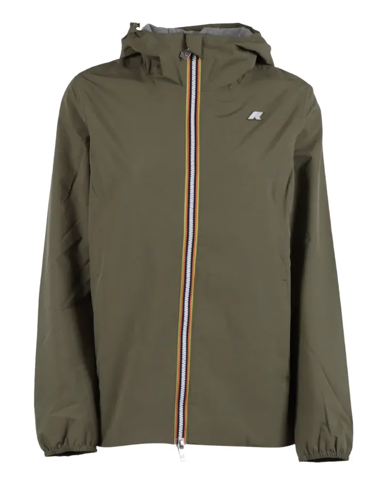 K-Way hooded zip jacket - Grün Grün