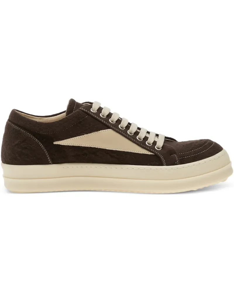 DRKSHDW by Rick Owens woven panel trainers - Braun Braun