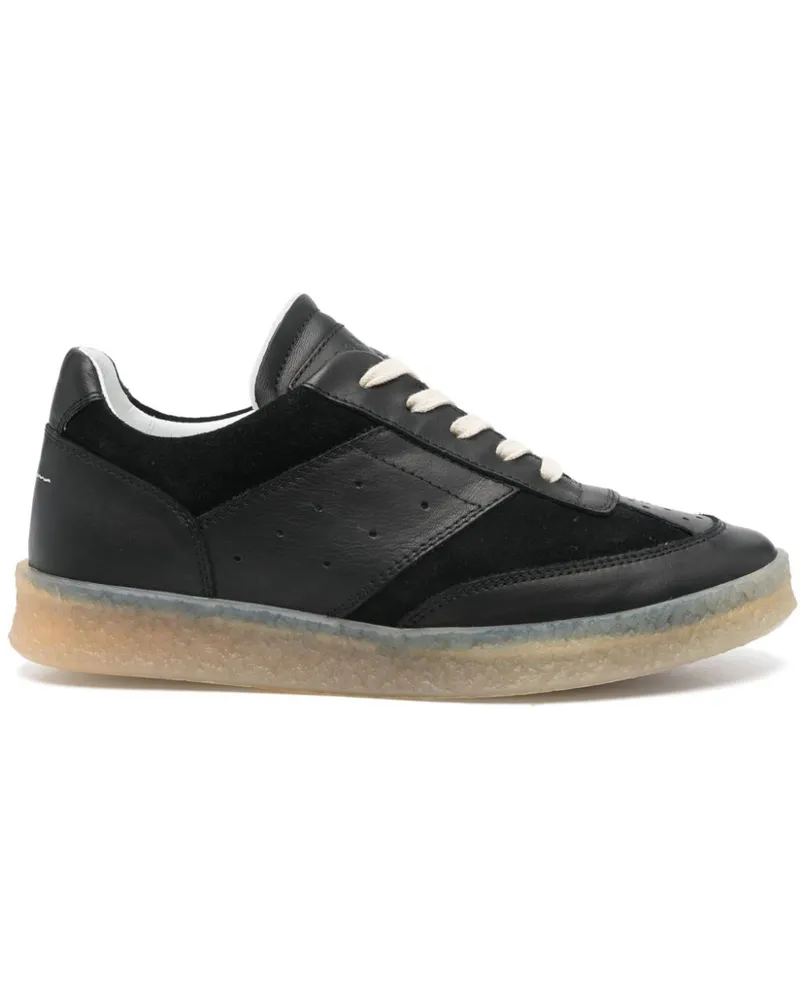 Maison Margiela 6 Court Sneakers - Schwarz Schwarz