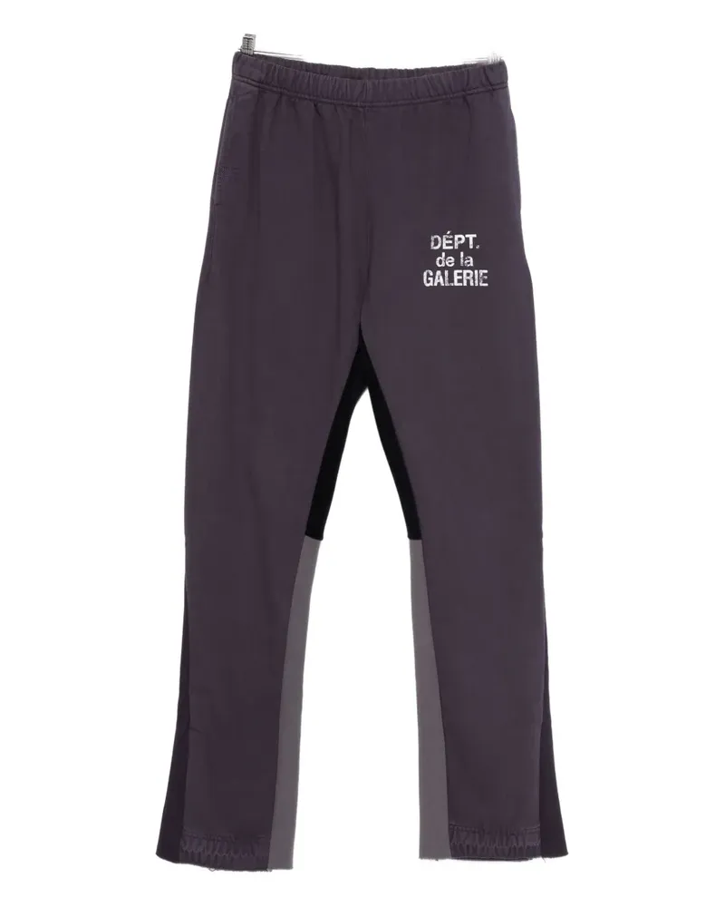 GALLERY DEPT. logo panelled track pants - Violett Violett
