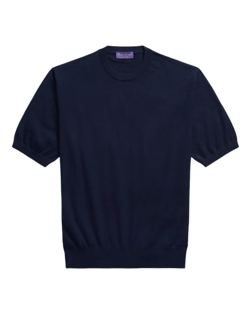 Ralph Lauren short-sleeve crew-neck sweater - Blau Blau
