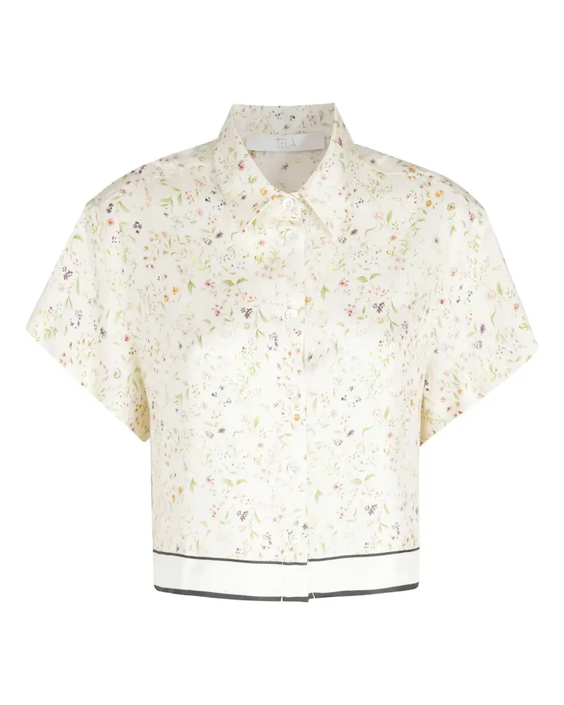 TELA floral-print shirt - Nude Nude