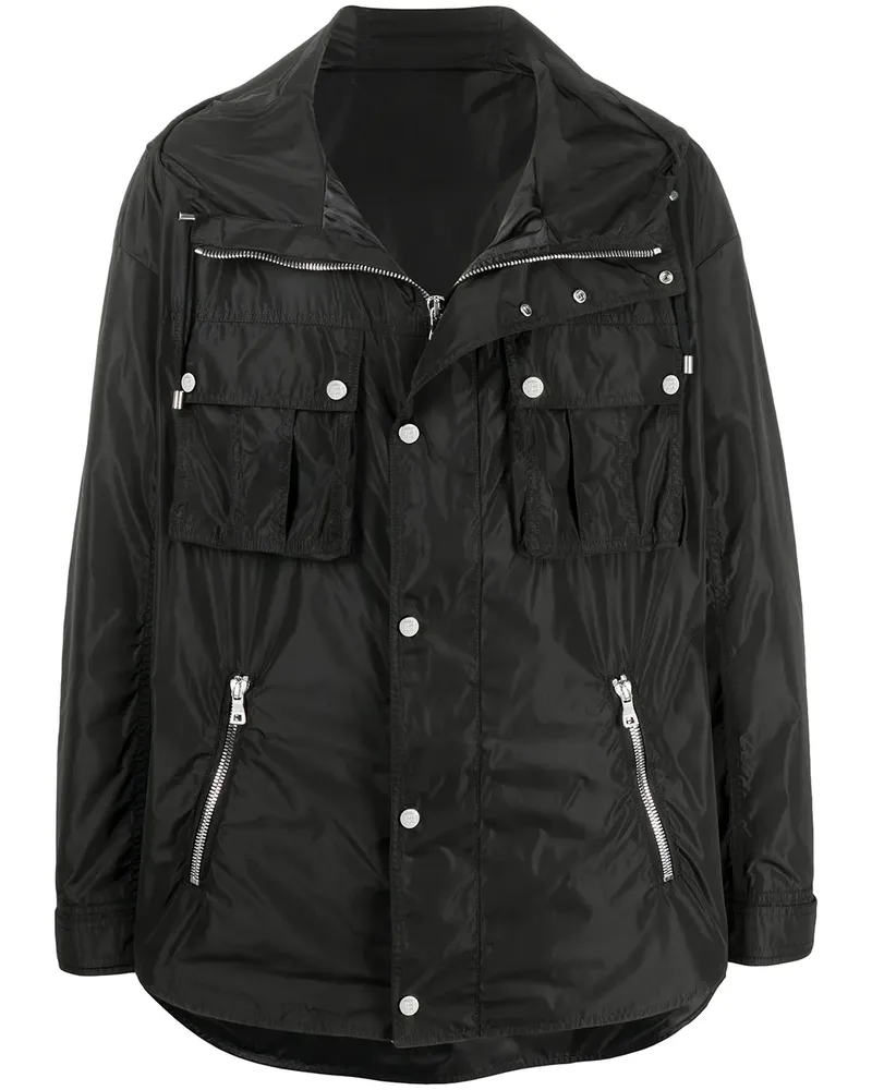 Balmain Jacke mit Reißverschluss - Schwarz Schwarz