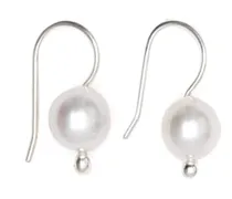 South Sea Mermaid Ohrringe - Weiß