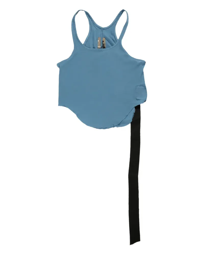 DRKSHDW by Rick Owens cotton cropped top - Blau Blau
