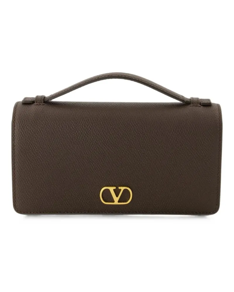Valentino Garavani VLogo Signature Shopper - Braun Braun